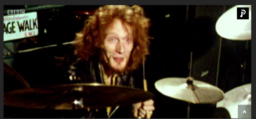 BBC has this docu on the nut job Cream drummer Ginger Baker. If you relish your Brit. classic rock... iPlayer it.