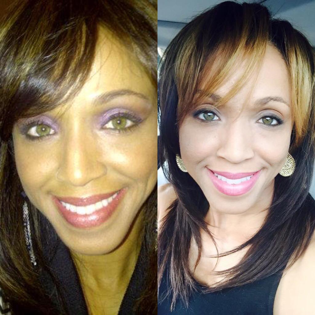 This is me age 35 on the left and 40 on the right.  I think I'm aging pretty well😉 #healthylifestyle #fitand40
