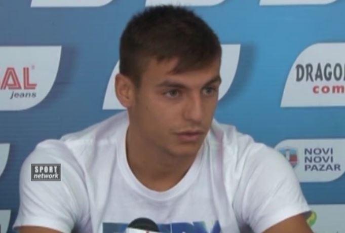 Stefan speaking at the presser