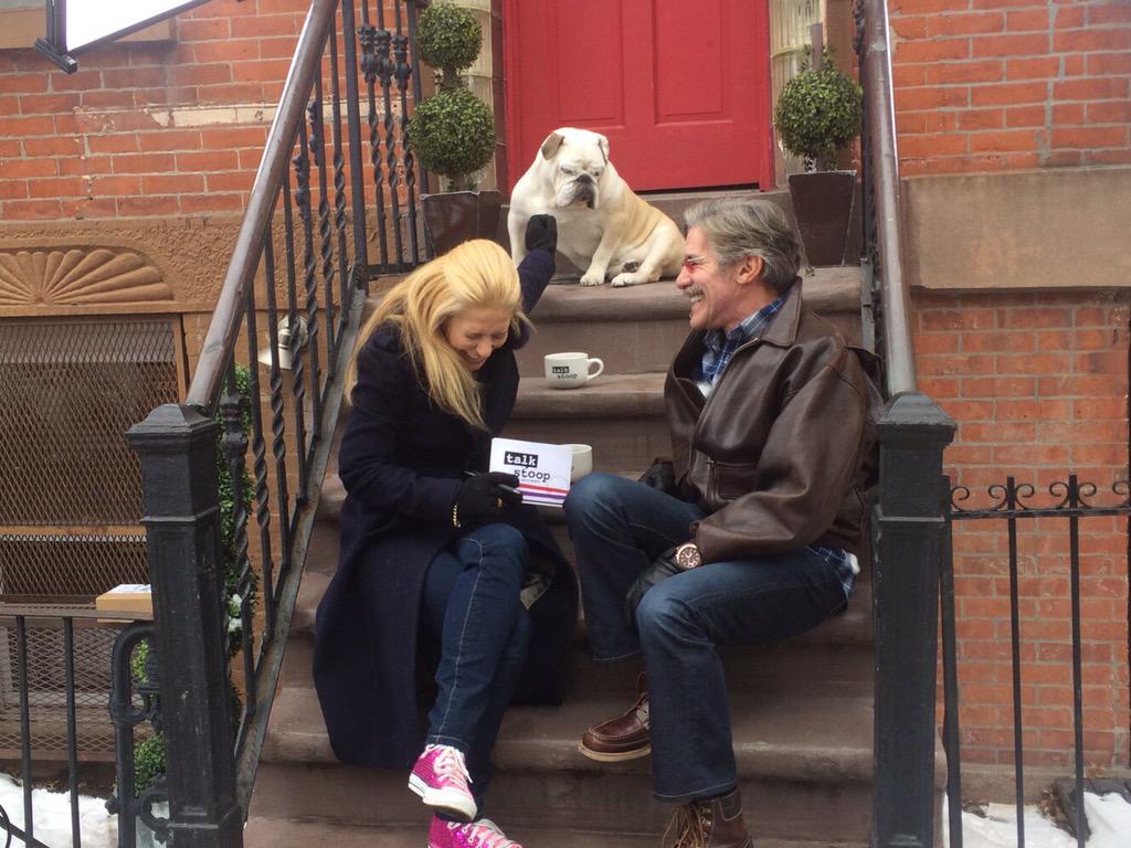 TalkStoopNBC's tweet image. .@stoopdoggracie, it's impolite to look at #TalkStoop guests that way! Watch Geraldo Rivera tonight on NBC.