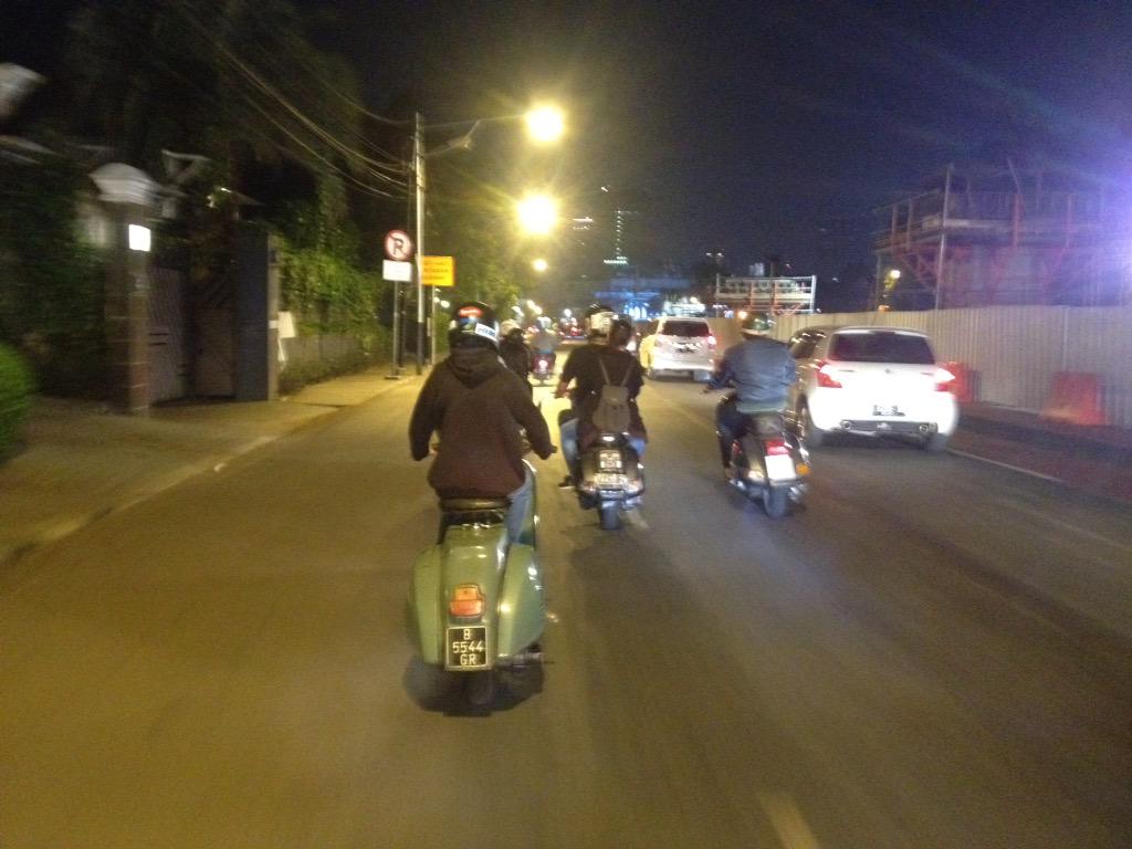 sotr milano scooter club #melestarikan kendaran yg hampir punah #salah berkendaran mesin kanan
