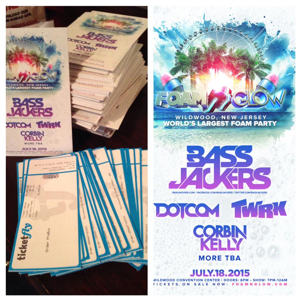 Attention everyone‼️‼️ Tickets are now on sale for FoamNGlow. Tickets are $40, hit me up