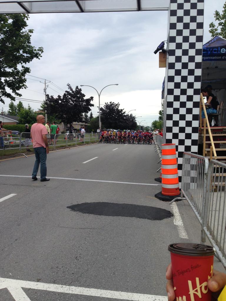 Depart du Critérium