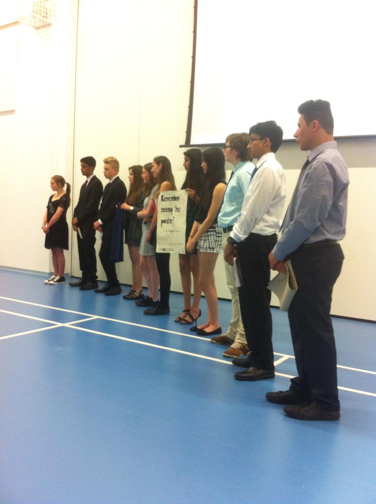 Heres our team pitching the campaign to the dragons! #NCSYES #rememberme