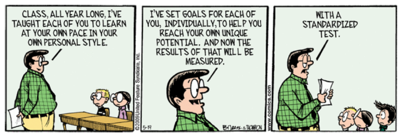 mo_waters's tweet photo. Have more ways to assess students #KeepABalance #AMLE #edms7030 #FunnyCartoon http://t.co/zQmCKrZz3v