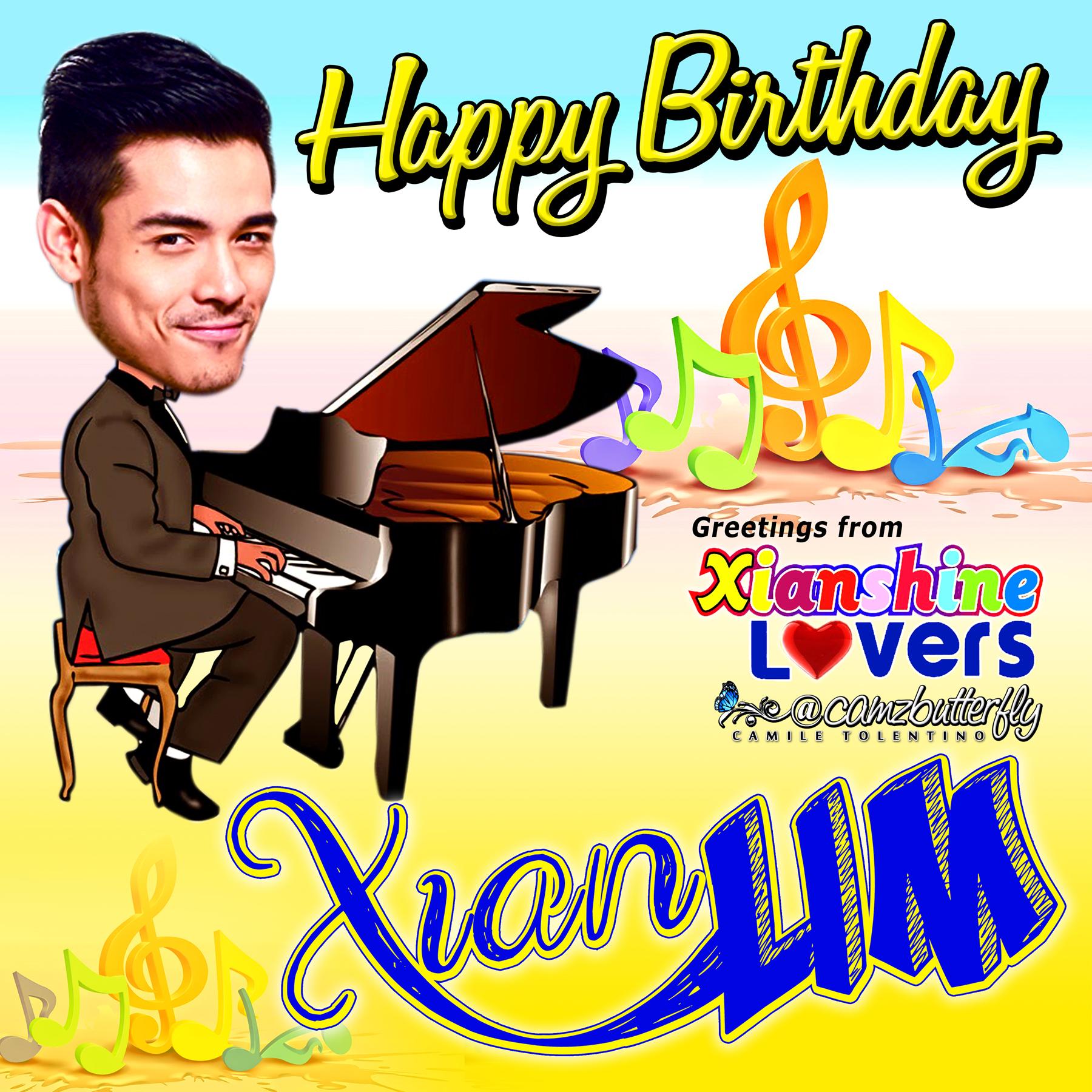 Di ko alam anu ba talaga hashtag 

Happy Birthday Xian Lim 