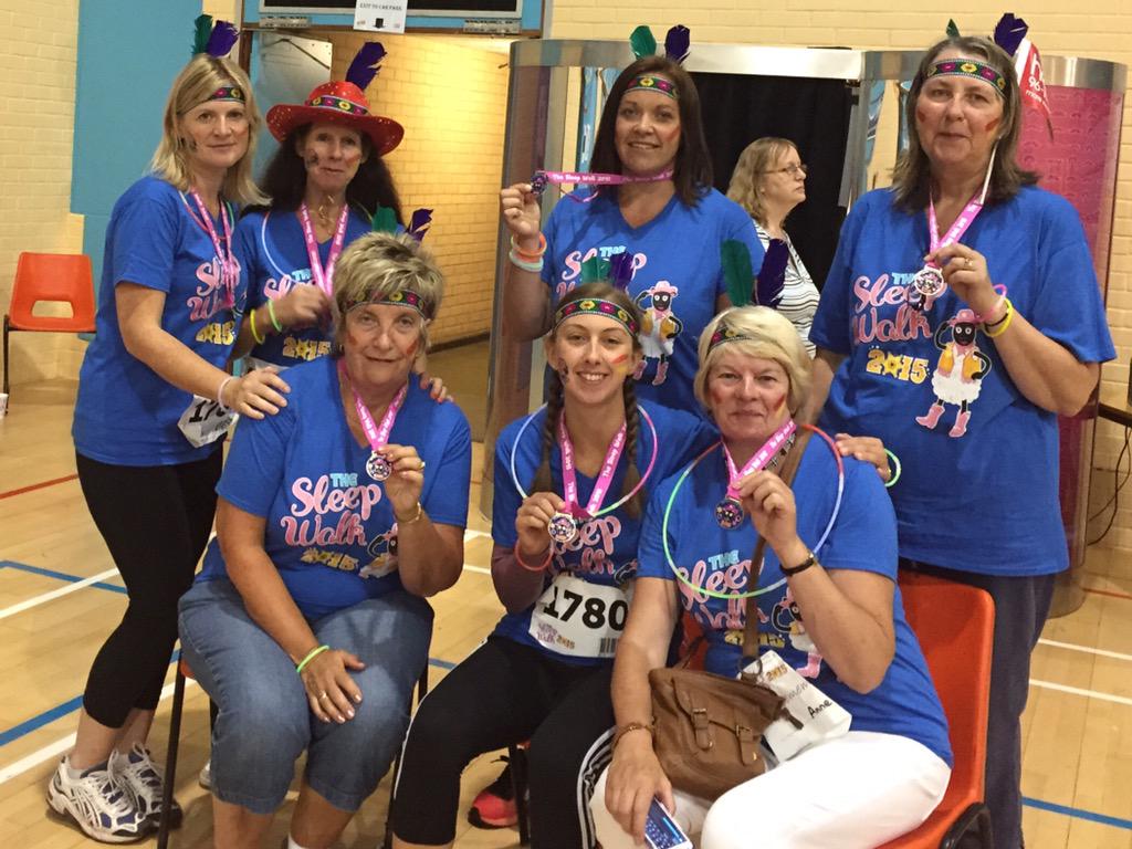 Capturepics's tweet image. Finished at last, what great night for a great cause! Anne's Angels rocked! @RowcroftHospice #Sleepwalk