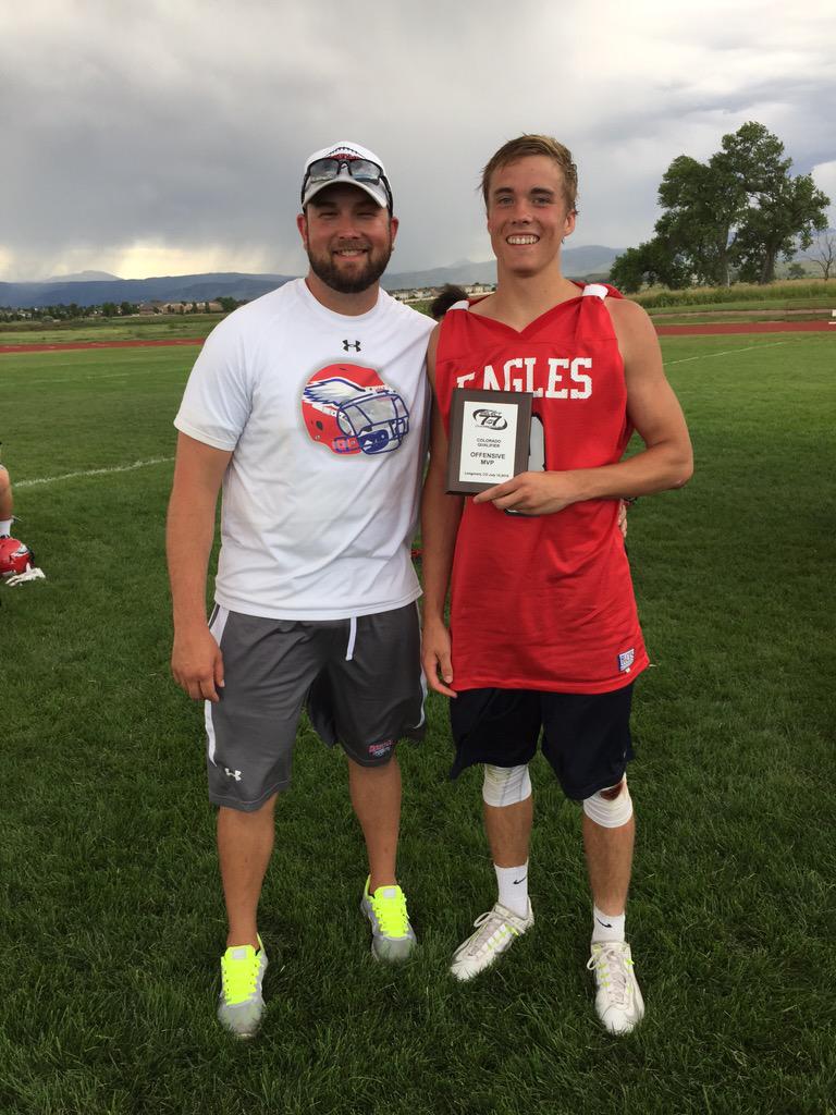 COQualifier's tweet photo. 2015 @COQualifier Offensive MVP - Tim Pless @HeritagEagles @select7on7 http://t.co/T6OINg7pKS