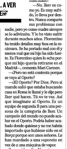 Pablemossss's tweet photo. Casillas´ parents compared in @elmundoes,  @FCPorto with a Segunda B Spanish team @soymadridista  #GraciasCasillas http://t.co/kHz2Mhe3L0
