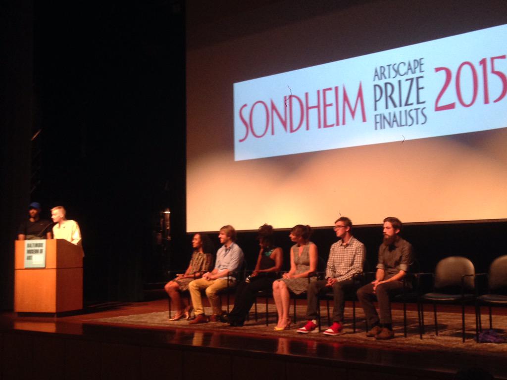 And the 2015 Sondheim Prize goes to ... Wickerham & Lomax ! Congrats!!!