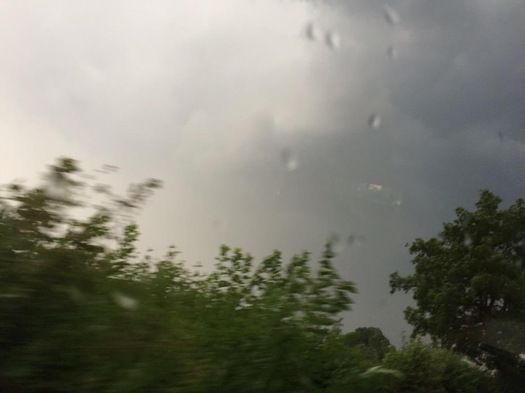Rain and wind storm earlier in Chimesee #weatherwatchersinternational