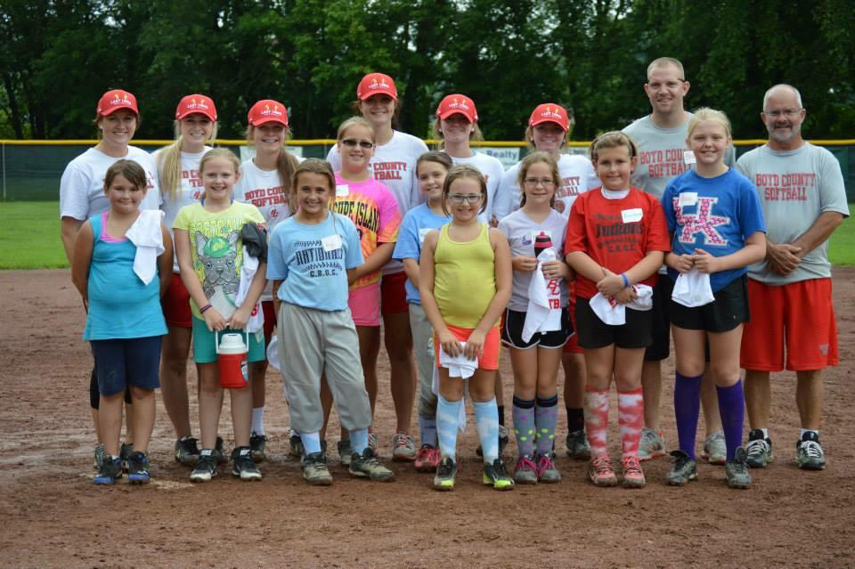 Our youth campers today! #LionPride 🐾⚾️