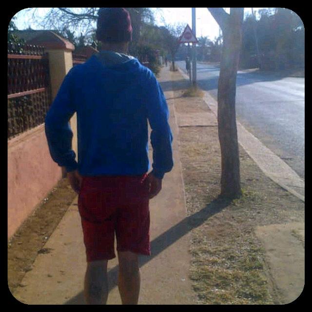 Boring winter walk