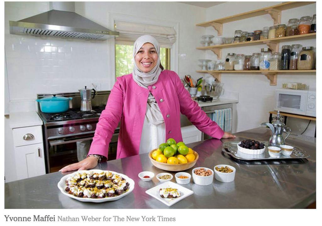 For those asking abt my berry colored blazer in <a href="/nytfood/">NYT Food</a> article on #Ramadan, shout out to designer <a href="/TheNoorCouture/">NOOR</a> !