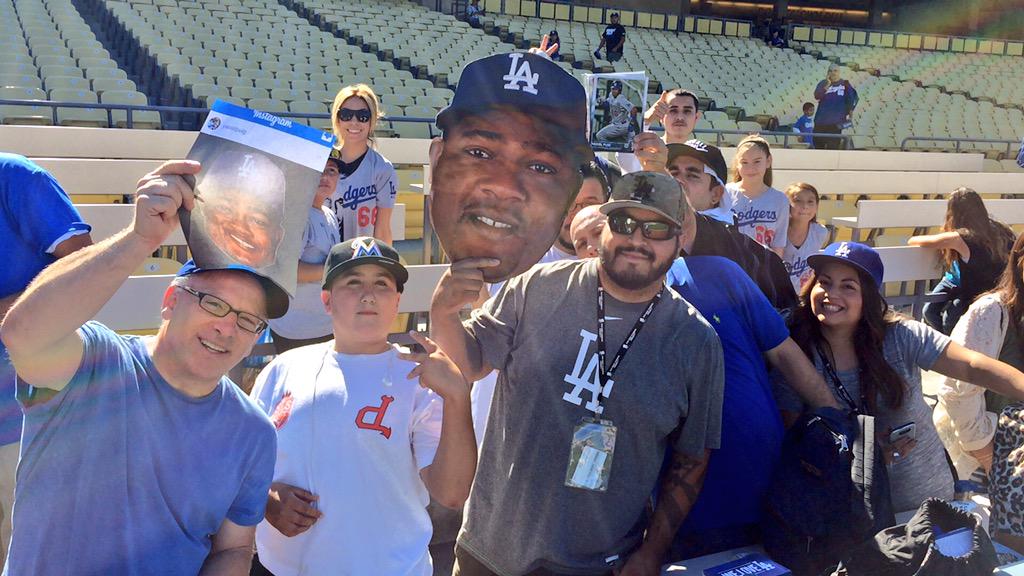 Dodgers's tweet image. Not forgotten.

Happy Juan Uribe Bobblehead Night, presented by Farmer John!