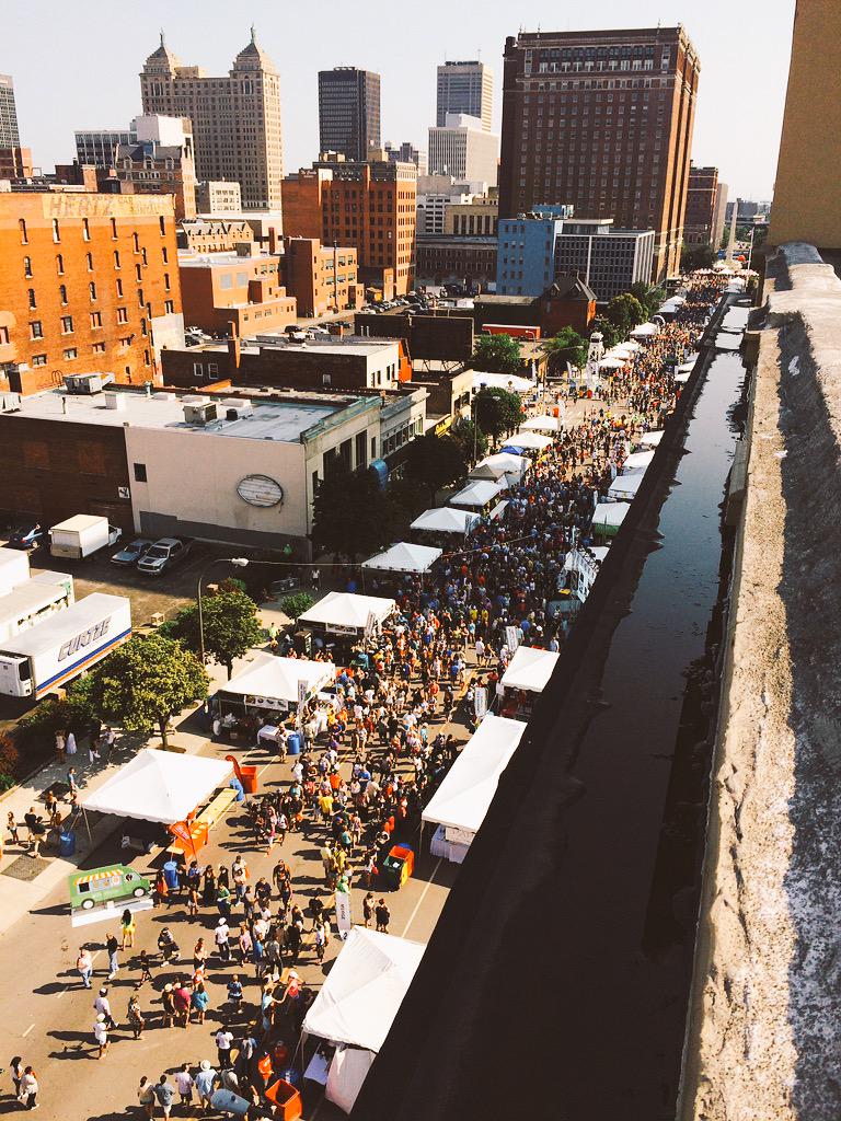 50+ restaurants, with nearly half a million hungry travelers. #tasteofbuffalo  #BuffaLove15