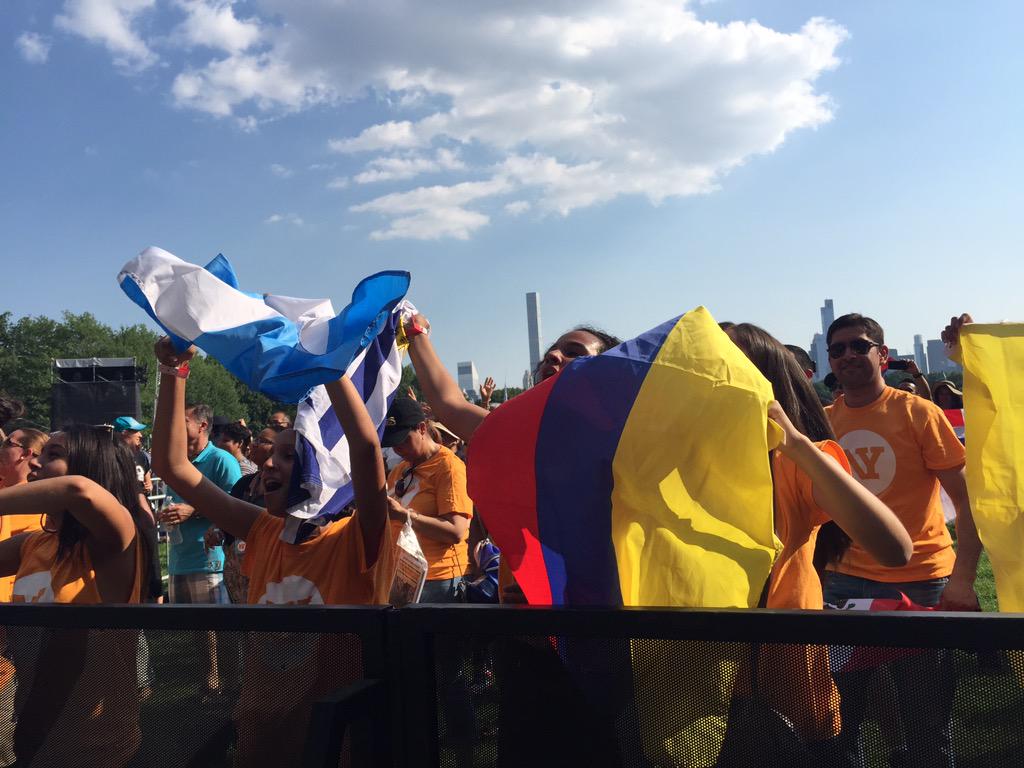 Even our counselors are getting in on the action at #NYCityFest! #GoodNewsInTheCity