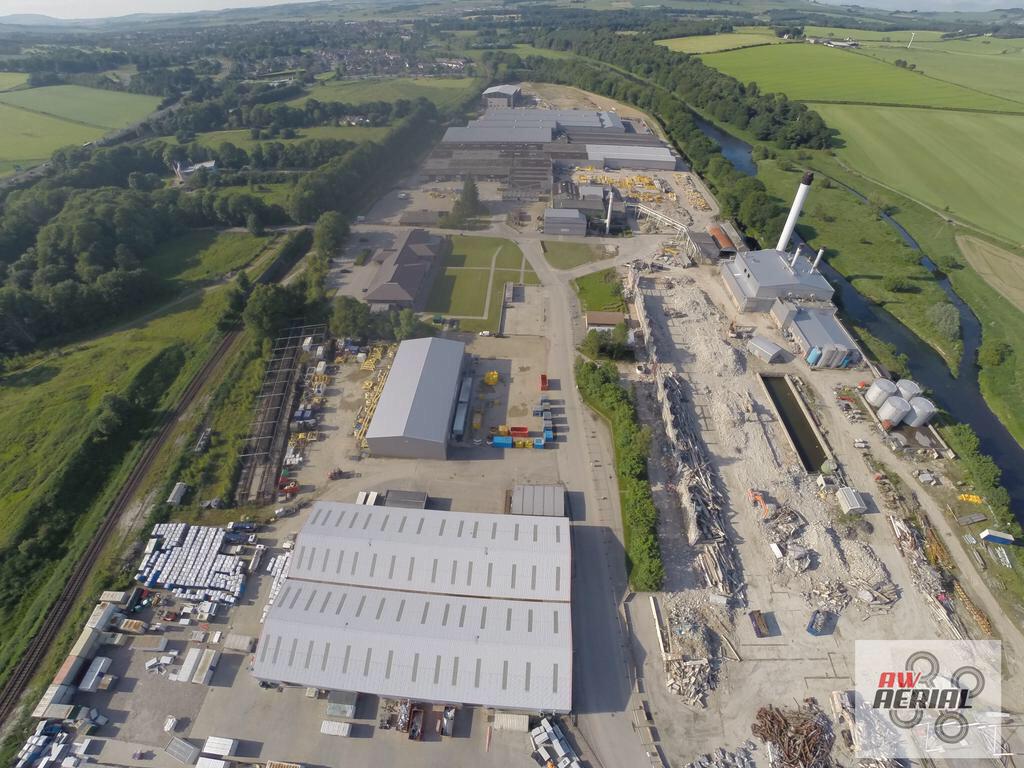 awaerial's tweet photo. @InverurieRT paper mill is slowly transforming! Want to see more of this or anything else? Let us know! #dronephoto http://t.co/s7MytVB9uo