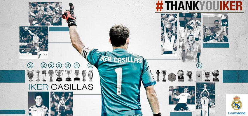 Official Statement: Iker Casillas. bit.ly/1HnjAM4
#ThankYouIker
