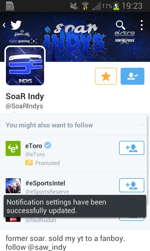 AdamBeez's tweet photo. @SoaRIndys proof http://t.co/PAZojlrETS