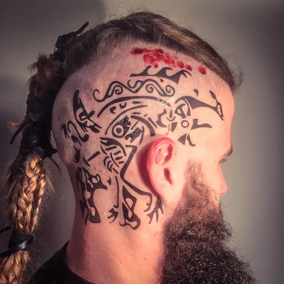 Domesticmango on Twitter: "My Ragnar Head tattoo game is strong! 😊 ( ...
