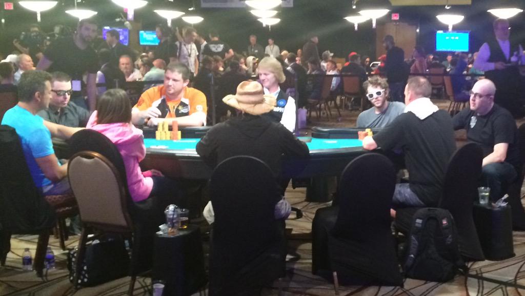 nevermissmassey's tweet image. Pretty damn cool to have 2 of my boys at feature tables in this @WSOP Main Event
@MukulPahuja 
@jaredjaffee21 

#BCP