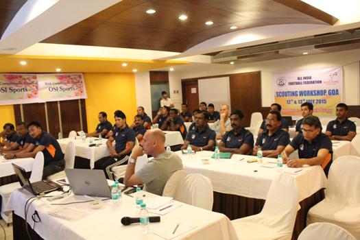 IndianFootball's tweet photo. #BacktheBlue #Indianfootball #Scoutingworkshop #AIFF The 25 Participants at the Scouting Workshop. http://t.co/jNMO3YffVk