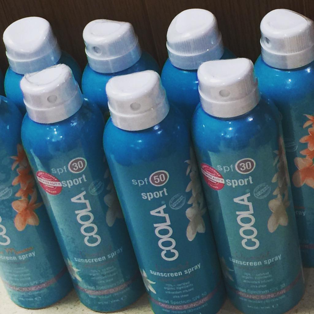 Thanks again to @COOLA_Suncare for donating #sunscreen for #CCFA #CampOasis #skincare #crohnsdisease #IBD