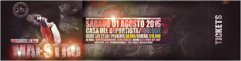 NeamYekFam's tweet photo. Yek family en iquique 1 De Agosto Matando Maestro!! http://t.co/qpMJZpf3pT