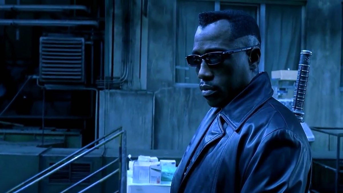 IGN's tweet photo. ICYMI: Wesley Snipes and Marvel are "in talks" to reboot Blade  http://t.co/qgpuxiiTrD #SDCC http://t.co/7kQM8zsp5Q