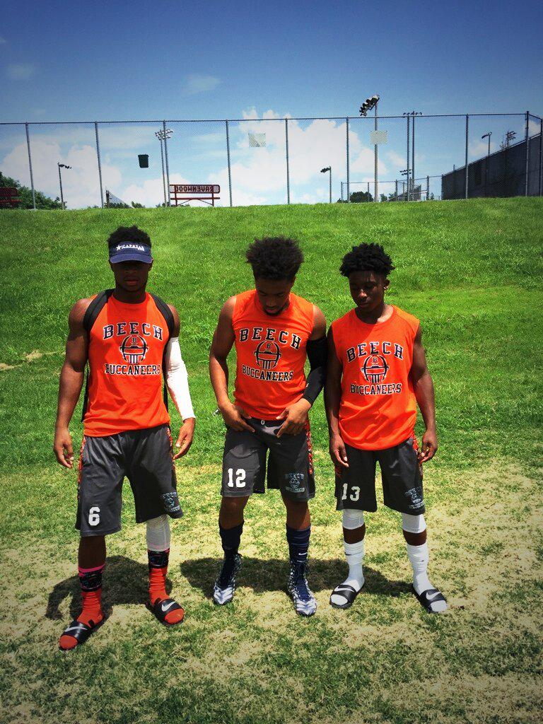 alexvanzant6's tweet photo. 7 on 7 tournament was good😈🏈 #beechbuccaneers #beechfootball http://t.co/wkTFFpmeGv