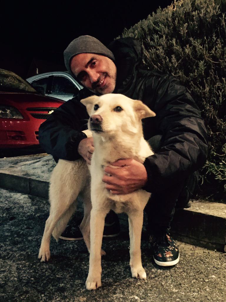 alexoficial's tweet photo. Salu2 desde Calafate!!! Encontré un amigo perruno! http://t.co/ib91QuQgAA
