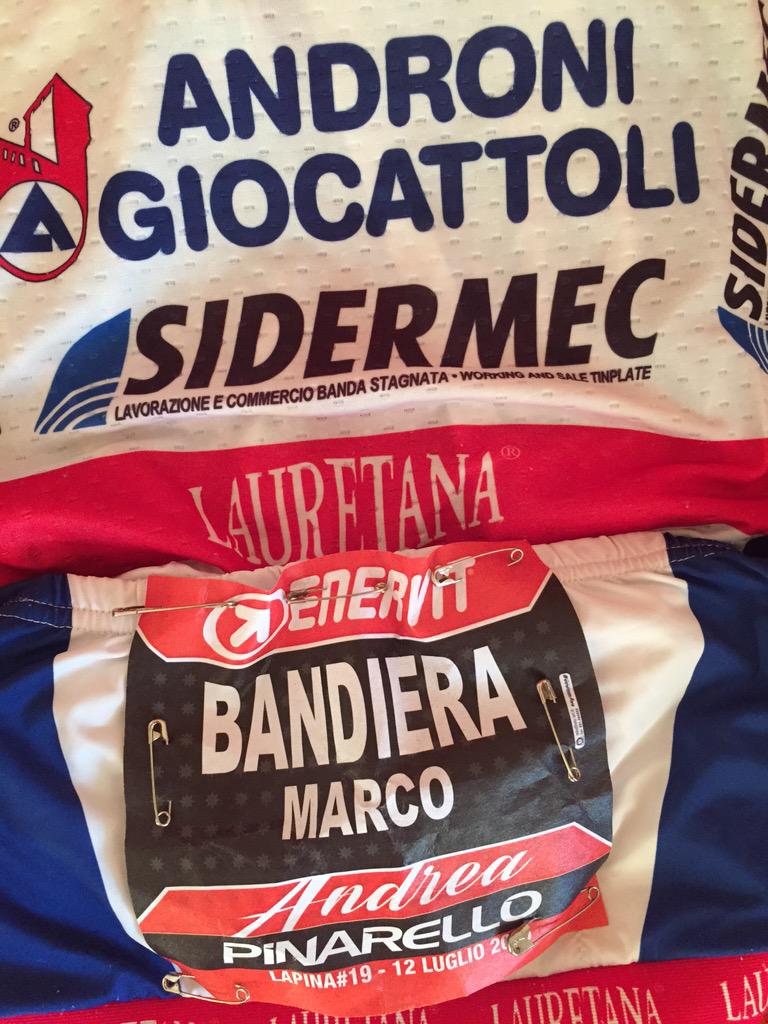 BandieraMarco's tweet photo. Buongiorno!!!
Oggi si pedala con Andrea...in bocca al lupo a tutti!!!
#lapina #pinarello #treviso #granfondo #mbwear http://t.co/kd2Cm6WmWy