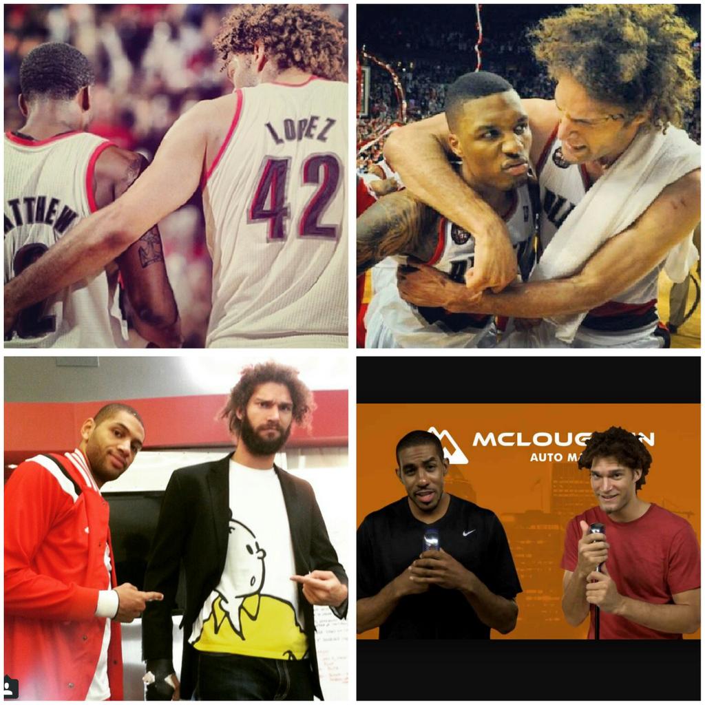 rolopez42's tweet photo. Had to thank the @trailblazers for the past 2 yrs. Can't thank you all enough for the memories #RIPCITY #NeverSayDie http://t.co/54gsnqmP0v
