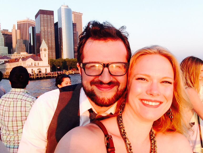 StephWortel's tweet photo. We're on a boat! @dlondongc #TheWaterTable http://t.co/ceKYJQXoSN