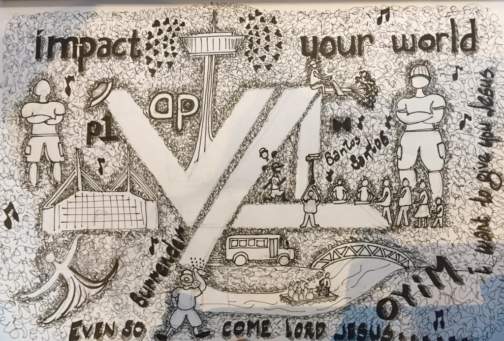 Benjaminlund's tweet photo. #impactsa2015 Sermon Art http://t.co/IJYgdAjkTd