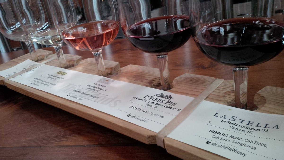 EmmaWCLee's tweet photo. Wine flight is where it's at! @BelgardKitchen #strathcona #mtpleasant http://t.co/teYtaQwyMQ