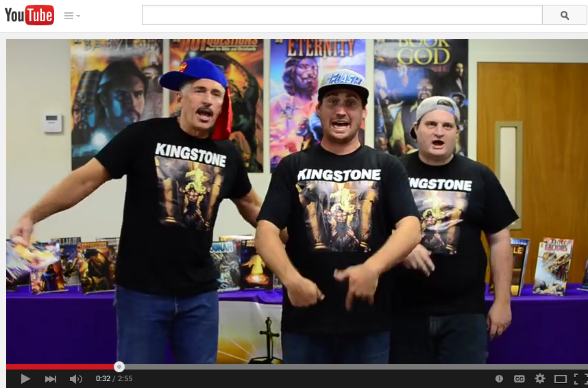 KingstoneBible's tweet photo. Kingstone rap TV tryout...at a loss for words. https://t.co/pkEAwK8OKo …@kingstonecomics @stephenwolgamott @artayris http://t.co/bFlNkkk7uu