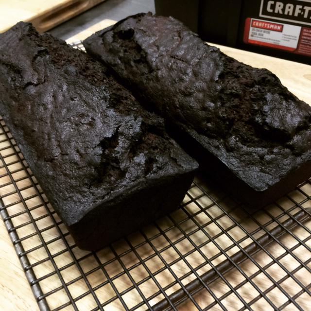 sevensbargrill's tweet photo. Double chocolate rum banana bread...yes please... http://t.co/jH5yi6KhnU