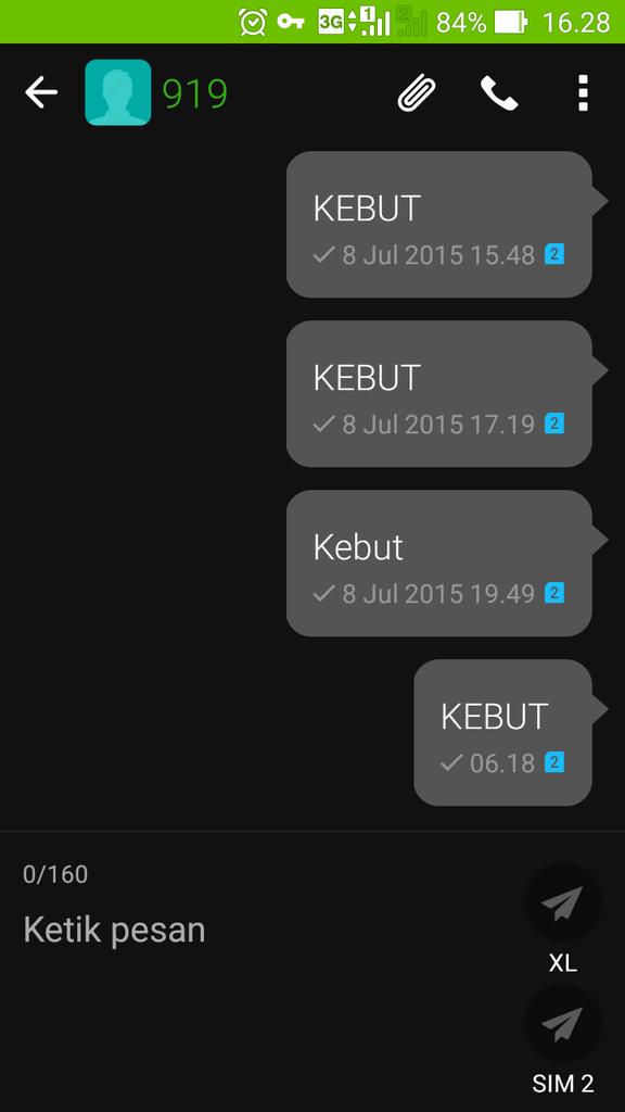depiscesman's tweet photo. @indosatcare dm saya ga dibaca http://t.co/Qur0n2M3VX