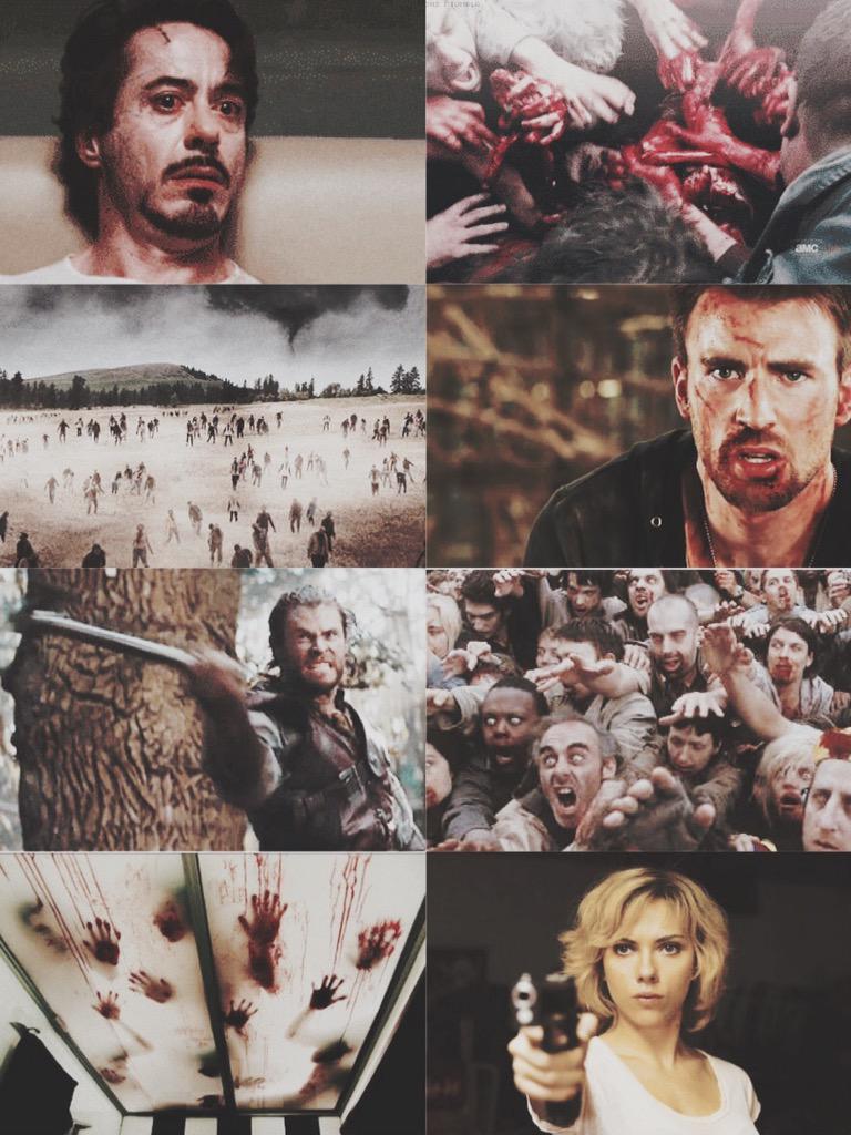 coratonin's tweet photo. @hawksighh 's AVENGERS! ZOMBIE APOCALYPSE AU AESTHETIC❌

 http://t.co/D31VmhPWNO
