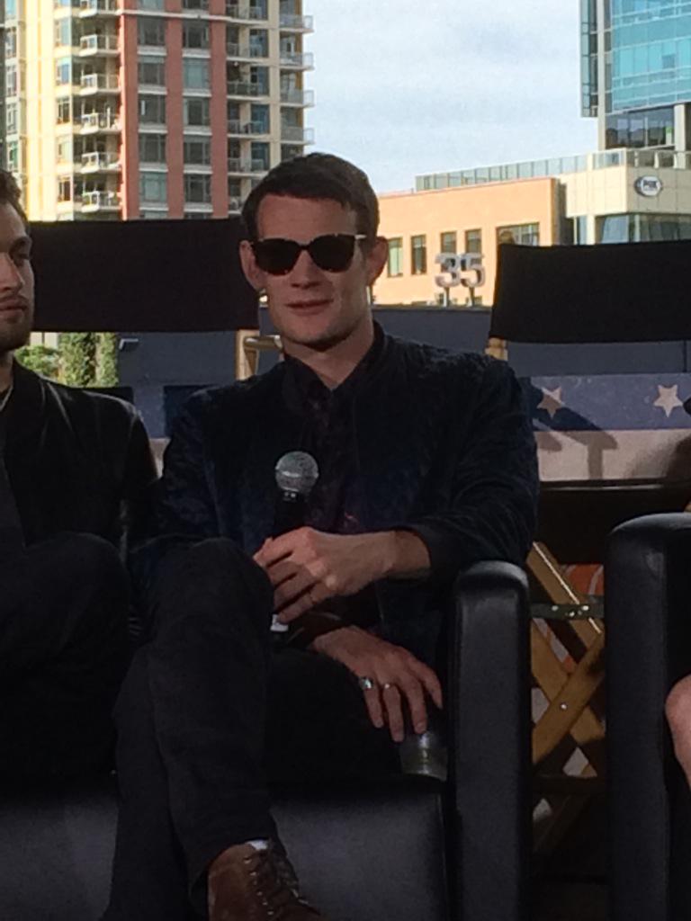 CHansenCA's tweet photo. My life is now complete. @Comic_Con  @DoctorWho_BBCA Matt Smith #notdrooling http://t.co/FxkOssvYu4