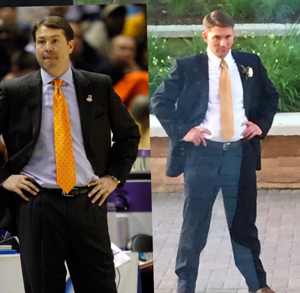 RMikeAtkins's tweet photo. Hey @OSUCoachFord5, what do you think of the resemblance? @ryanninselman http://t.co/SykUllSXwe