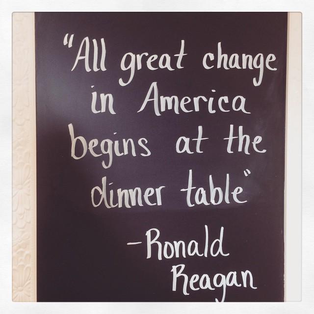 ScottWalker's tweet photo. Message on the board in our kitchen this weekend. -SKW http://t.co/OEe2oY0LMu