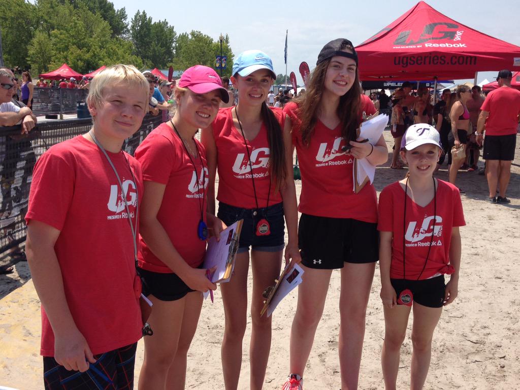 Clippers judging and timing at the UG series Beach WOD today!💪🏼beautiful day to spend on the beach! <a href="/cfugseries/">UG Series</a>