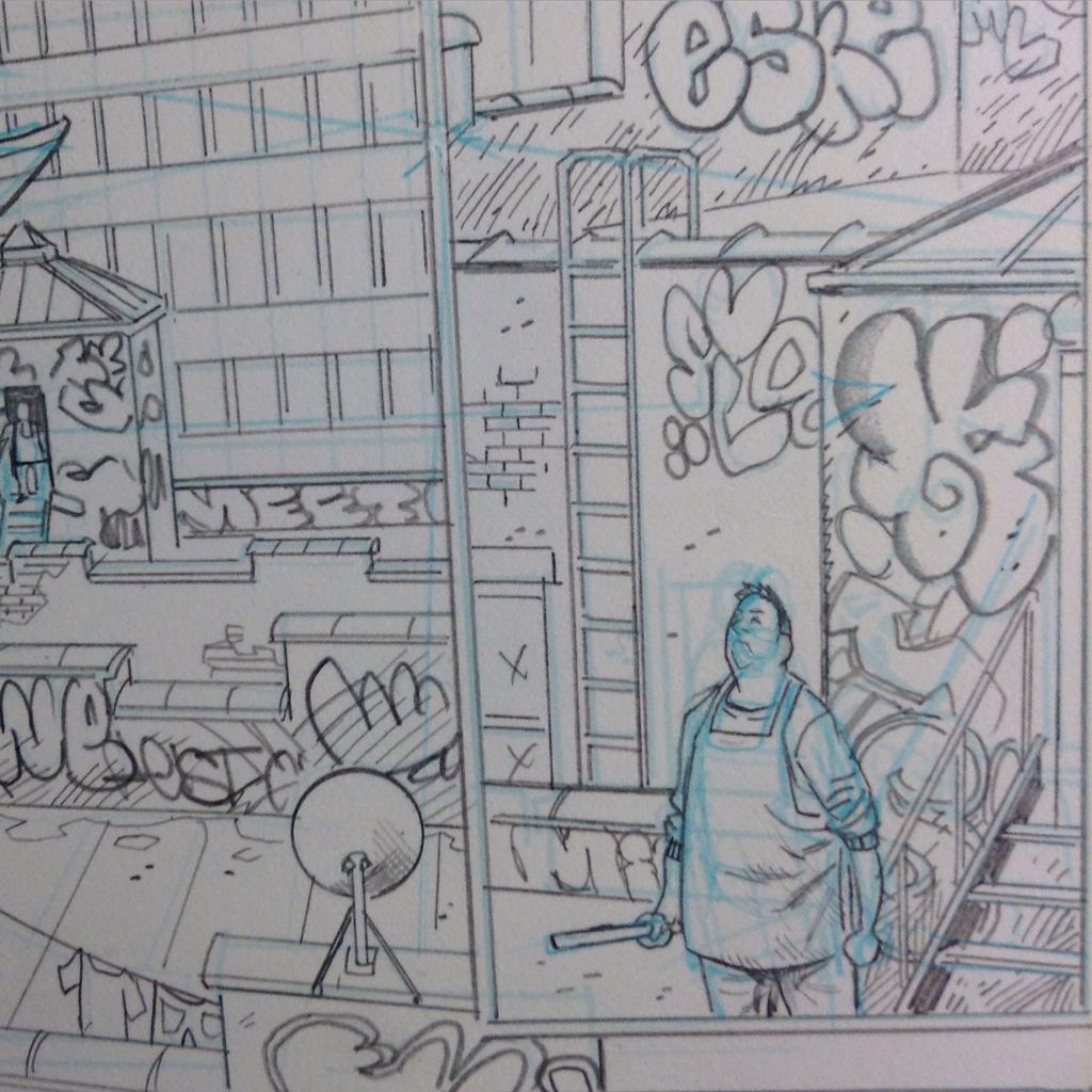MikeHawthorne's tweet photo. I knew all that graffiti I drew as a kid would eventually pay off! #alivepool #Deadpool http://t.co/YtiAwsRlcb http://t.co/JwwtyEPVhO