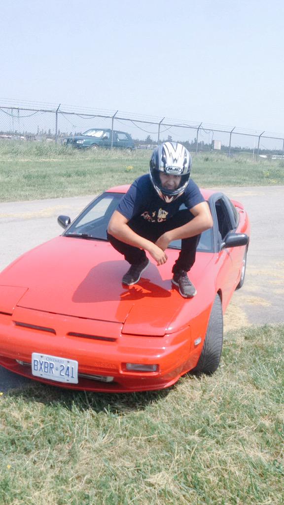 NismoMatt's tweet photo. Me and my noble steed at the track today #BooniesBash #DriftKor http://t.co/TsfvXYNfMf