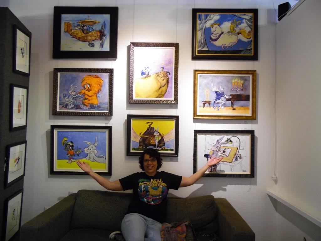 arykaryn's tweet photo. My favorite part if the whole day was the Chuck Jones Gallery!!! OMG it was amazing!!! http://t.co/XwZhU3tmGL