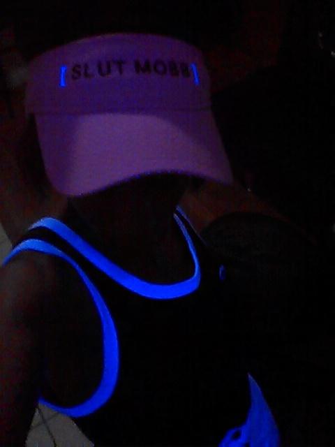 LordNarf's tweet photo. Shoutout to @BOOTYCHAAAin & @LAgOONyChONgA for the #slutmobb visor. COMING SOON!!!!!! http://t.co/HjzRkeunUJ