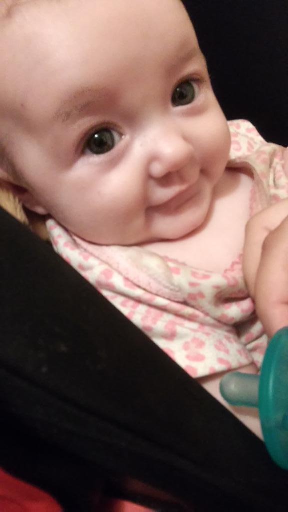 alissarenee9311's tweet image. #Harliegirl #prettybaby #thirdborn #3montholdlove